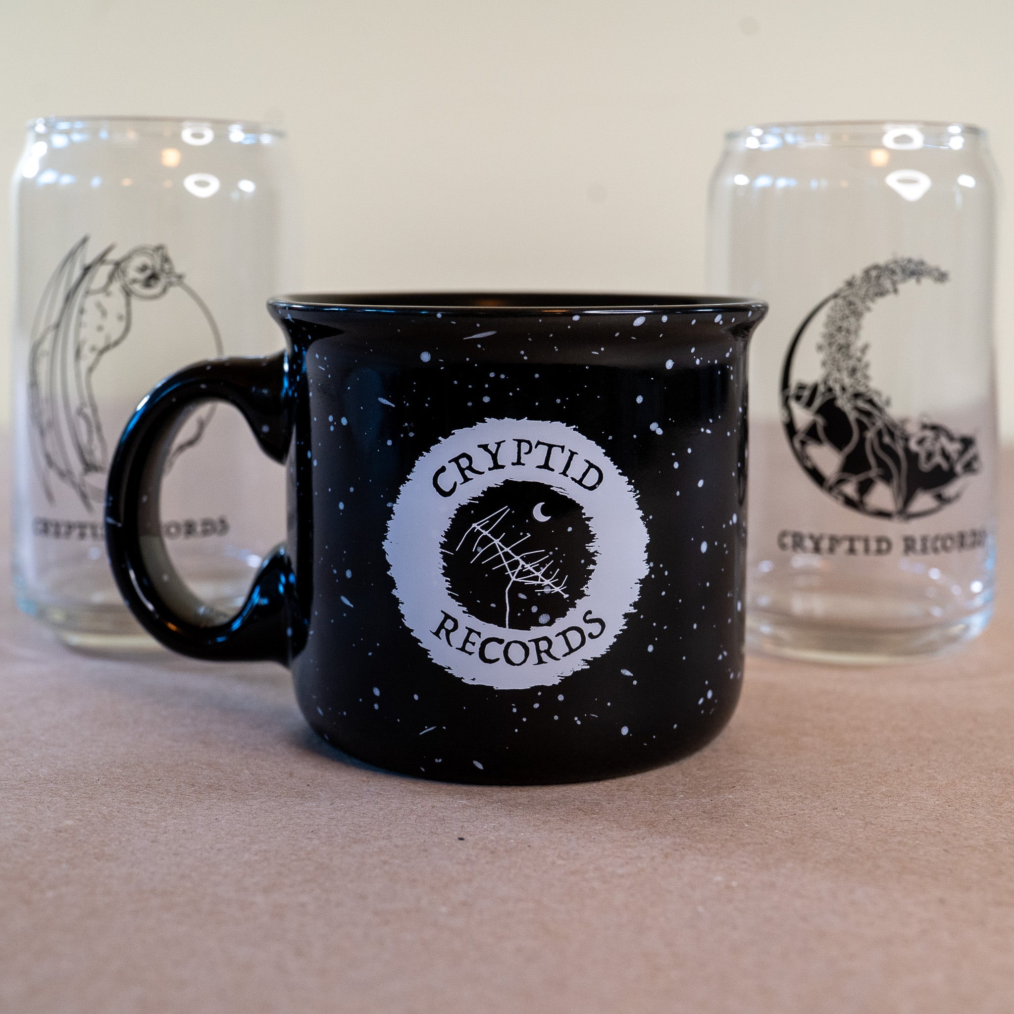 Cryptid Records Drinkware