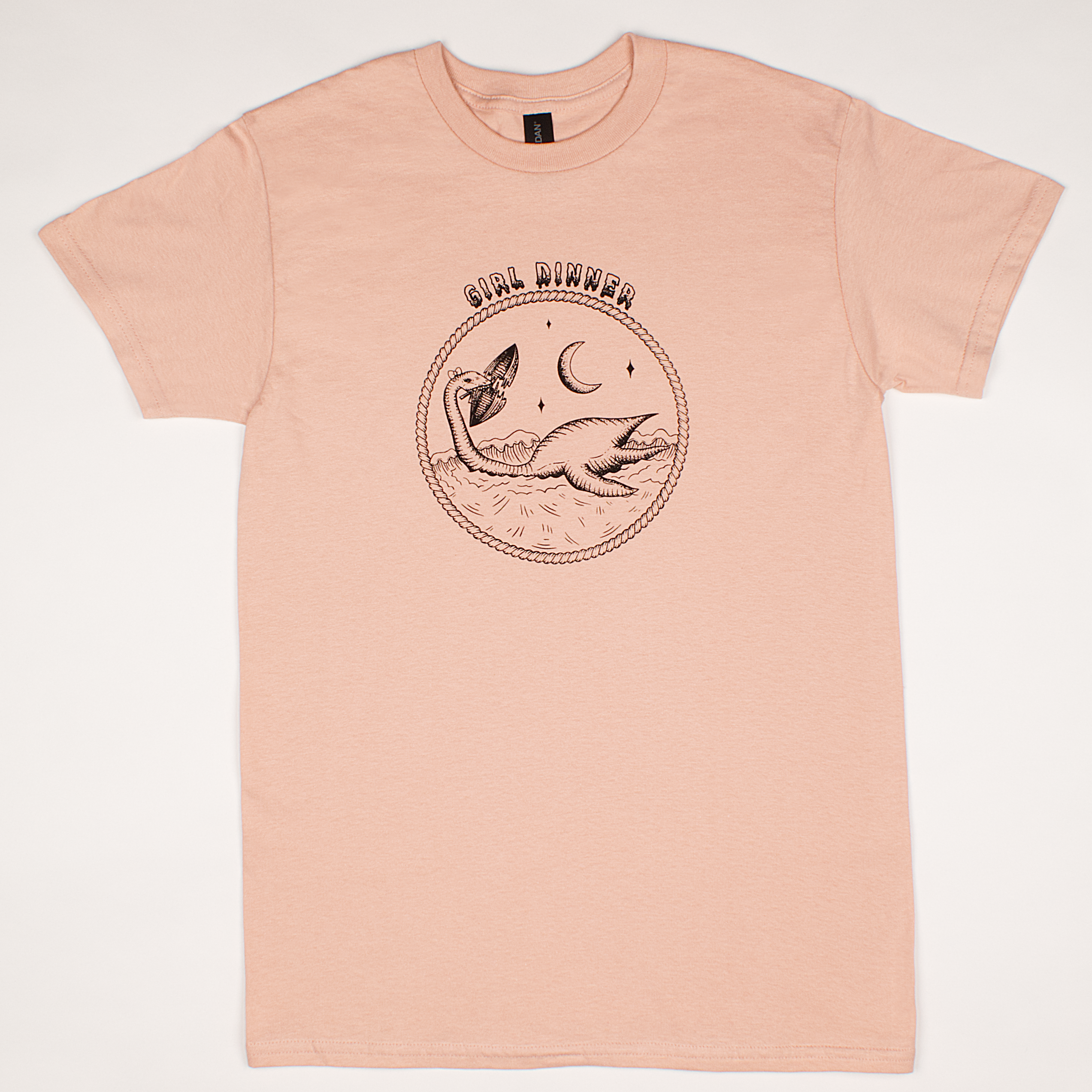 Plesia Girl Dinner t-shirt in rose